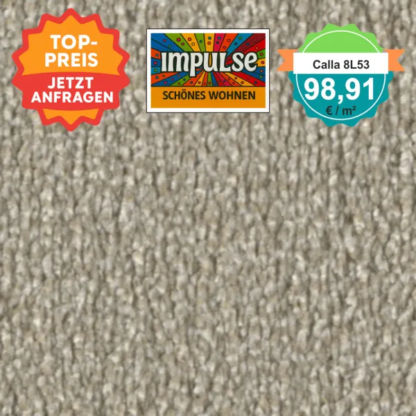 Vorwerk Calla Teppichboden – Farbe 8L53 beige – Produktbild